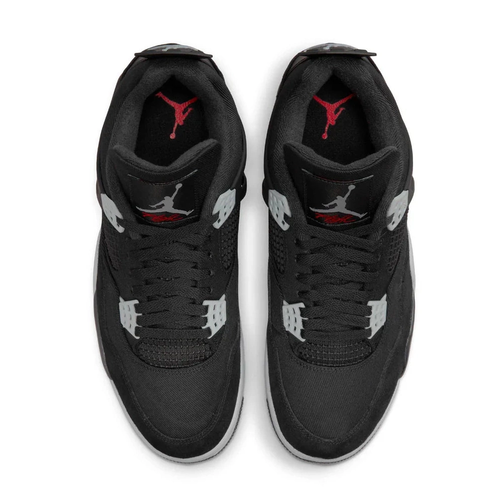 4 Black Air Retro Jordan SE Canvas 0607